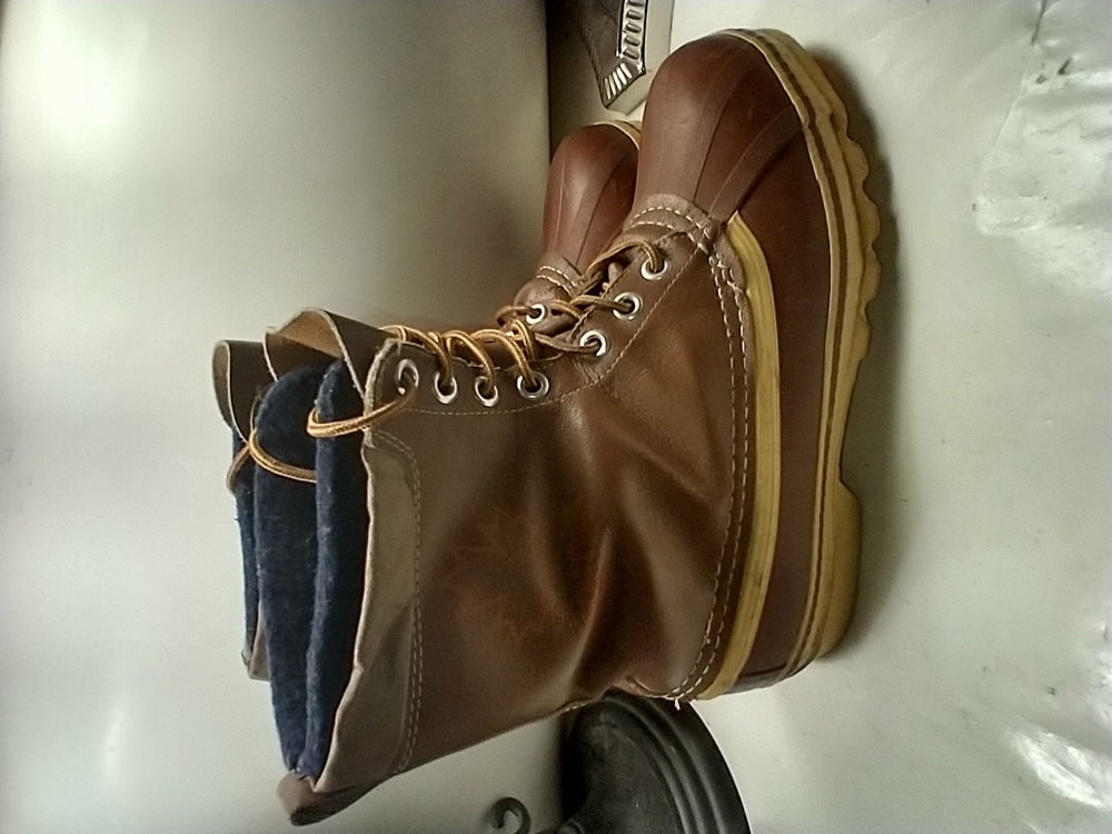 Kamik Canada Duck Boots Wool Lined Men's sz 8.